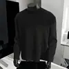 Camiseta Americana Estilo Datos Popular Sudadera de Manga Larga Alta Calidad Diseño Aspecto Estéreo Adelgazante Sudadera de Interior Cx3301