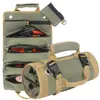 Bolsa de Ferramentas Elétricas Tipo Rolo, Bolsa Portátil de Grande Capacidade para Armazenamento de Ferramentas de Ferragens, Bolsa de Ferramentas Multifuncional para Reparo e Instalação