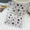 Série Duyuer Adesivos de Unha Populares Estilo Influenciador Realista com Suporte Adesivo para Decoração de Unhas DIY