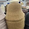 Chapéu Balde Pelúcia Mistura Lã de Coelho Angorá Feminino Inverno Quente Moda Lã Chapéu Sino Reto