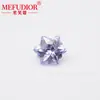 Zirconia Cortada en Copo de Nieve de Color Central Piedras Sueltas Fabricante Mayorista Joyería de Piedras Artificiales Componentes para Accesorios de Uñas