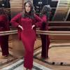 Otoño 2024 Nuevo Europeo y Americano Amazon Transfronterizo Comercio Exterior Moda Explosiones Estilo Perezoso Traje de Camisa Tejida Falda Larga Mujer
