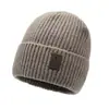 Chapéus de Tricô Outono e Inverno para Homens, Chapéus de Lã Versáteis para Mulheres, Chapéus Quentes à Prova de Frio com Forro de Fleece, Chapéus de Proteção para Orelhas para Ciclismo ao Ar Livre