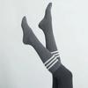 Calcetines de yoga antideslizantes profesionales de longitud media para mujer, otoño e invierno, cálidos, para baile, deportes, interiores, especiales, para fitness, Pilates