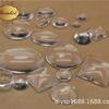 Suministro de fábrica Parche de vidrio Time Gem imán para refrigerador Base transparente DIY cubierta de cristal al por mayor