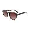 Gafas de Sol Polarizadas de Acetato Personalizadas de Moda Retro Transfronterizas Europeas y Americanas Montura Redonda Clásica Estilo Urbano de Moda Gafas de Sol Protectoras