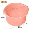 Tina Gruesa para Pies Hogar y Dormitorio Uso Masajeador Tina para Pies Gruesa de Plástico para Otoño e Invierno Cubo Masajeador para Pies