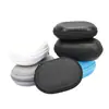 Bolsa de cosméticos para auriculares de EVA Bolsa ovalada para auriculares Caja de almacenamiento para auriculares Bluetooth Caja de embalaje para cargador y cable de datos
