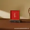 Nova caixa de presente vermelha da moda estilo chinês, caixa vazia, caixa de embalagem para lembrancinhas, caixa de doces para casamento, atacado de fábrica para negócios corporativos