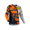 Ropa de Ciclismo Transfronteriza de Manga Larga, Ropa Off-Road para Bicicleta de Montaña, Camisetas de Motocicleta, Ropa de Descenso Transpirable de Secado Rápido, Ropa de Carrera de Verano