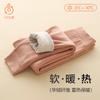 Pantalones Térmicos para Niños Otoño e Invierno Nuevo Estilo para Niños Espesados 530g Terciopelo Alemán Doble Capa Leggings para Niñas Uniforme Escolar Pantalones Mágicos