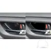 Adecuado para 13-18 Subaru Forester Calcomanía Decorativa para Tazón Interior de Puerta Negro Piano Negro Brillante Modificación de Interior de Coche