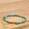 Pulsera para Mujer de Piedra Natural Transfronteriza de Amazon con Cuerda Trenzada Ajustable Joyería de Moda con Cuentas para Mujer