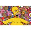 Animación de Dibujos Animados los Simpsons Impreso en las Pinturas, Decoración de Pared de Jardín de Niños Habitación en el Lienzo de Pintura