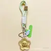 Llavero de Oro Puro 999 con Forma de Moneda Colgante para Bolso Venta al por Mayor Recuerdo Promoción en Transmisión en Vivo Regalo
