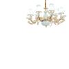 Lámpara de sala de estar minimalista moderna candelabro europeo simple elegante lámpara para comedor dormitorio hogar iluminación LED lámpara de habitación de celebridad de Internet