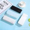 Caja para lentes de estudiante al por mayor para hombre y mujer, simple, portátil, de cuero de alta calidad mercerizado, fresco, ins, anti-presión, para guardar lentes