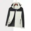 Chaqueta de Trabajo Impermeable a Prueba de Viento para Exteriores Personalizada Tres en Uno con Logo Impreso Bordado de Bloques de Color de Alta Calidad