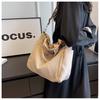 Atacado de fábrica bolsa feminina nova moda tecido Oxford portátil bolsa mensageiro Joker casual tendência cor sólida bolsa de ombro feminina