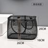 Cesta de Armazenamento em Rede Bolsa de Banho Bolsa de Banho Bolsa Transversal Necessaire Masculina Impermeável Cesta de Toalha de Banho Bolsa de Banho Grande
