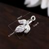 Joyería de bricolaje, colgante pequeño de plata, pulsera, collar, pendientes, colgante pequeño, tocado, horquilla, corona para el cabello, borla, accesorios colgantes
