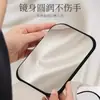 Espejo Pequeño Plegable para Mujeres para Llevar Consigo, Mini Espejo de Maquillaje Portátil de Bolsillo de Escritorio, para Mostrador de Oficina