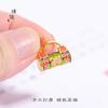 El colgante con forma de flor de loto con forma de flor de loto de Vietnam no se desvanece durante mucho tiempo, como el brocado, para bolso con cierre pequeño, accesorios de bricolaje, cadena de clavícula para mujer.
