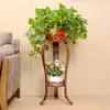 Soporte para flores de hierro forjado estilo europeo, multicapa engrosado, para sala de estar y balcón, soporte para plantas de interior para plantas verdes y orquídeas colgantes, precio especial de mayoreo