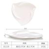 Prato de melamina atacado imitação de porcelana louça de restaurante prato de plástico prato quadrado para cozinhar hotel prato frio acessórios para hot pot