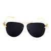 Gafas de Sol sin Marco Estilo Patas de Zorro Jamie 3061, Gafas de Sol de Moda Personalizadas para Fotografía Callejera, Gafas Unisex