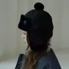 Gorros de Otoño e Invierno para Bebés Niños y Niñas, Lindos Gorros Gruesos de Dibujos Animados con Protección para Orejas para Bebés y Niños Pequeños, Pompones de Piel, Cortavientos y Cálidos Gorros Lei Feng