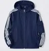 Chaqueta con capucha fina nueva para Primavera y Otoño 2026, Unisex, Informal de moda, Holgada, Corte ajustado, Chaqueta deportiva