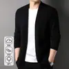 Suéter de Punto para Hombre Hengyuanxiang Otoño 2025 Nuevo Cárdigan de Punto Ropa de Abrigo para Hombre Chaqueta tipo capa con bolsillo Ropa para Hombre