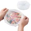 Juego de 6 tapas de silicona Zhenghui para conservar la frescura Juego de 6 piezas 6 piezas tapa de silicona para conservar la frescura embalaje en bolsa OPP 122 g
