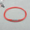 Cuerda de Cera Cuerda para Colgante Cuerda de Cuero DIY Cuerda para Collar Cuerda para Halter Cuerda para Clavícula No Temer al Agua Hebilla de Mijo Cuerda para Colgante de Verano