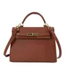 Bolso bandolera de hombro retro de lujo ligero para mujer, moda 2026, nuevo bolso cuadrado tipo Kelly coreano, simple