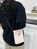 Bolso Mini Versátil para Teléfono de Primavera y Verano, Bolso Cruzado Ligero de Lona para Salidas, Monedero y Estuche para Auriculares Sencillo para el Viaje Diario
