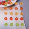 Fatias de Limão Cristalinas, Acessórios de Arte para Unhas com Frutas Fatiadas, Acessórios de Unha Estéreo Usáveis de Resina, Acessórios para Acessórios de Cabelo e Brincos DIY