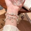 Estilo Caliente de Verano Douyin Pulsera de Piedra Ojo de Gato Hilo para la Mano Lujo Ligero Alto Grado Temperamento Joyería Versátil Diseño de Nicho Hilo para la Mano