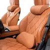 Reposacabezas de espuma viscoelástica para coche, cojín de soporte para cabeza, cintura y hombros, accesorios para coche, reposacabezas al por mayor