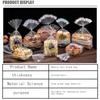 Bolsas de Celofán Transparentes con Fondo Reforzado para Empaque de Pan