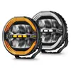 Luces Modificadas para Camión Oka Certificación Ece R148R149 Estándar Europeo Focos para Vehículos Todoterreno Focos para Coche 9 pulgadas
