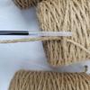 Cuerda de cáñamo, Cuerda fina de cáñamo larga y corta, Hilo, Cordel para etiquetas creativas, Cordel con borla, Cordel para etiqueta de bolso, Cordel decorativo, Cordel para atar