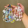 Colgante Temático de Luna Nueva y Gato Llavero de Lazo Encanto para Bolso Funda de Teléfono Botella de Agua Accesorios DIY