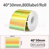 Venta al por mayor transfronteriza de papel térmico láser apto para varias impresoras de escritorio, papel térmico autoadhesivo resistente al desgarro
