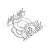 Esqueleto de transformador PQ2620 esqueleto de baquelita PQ2620 esqueleto de alta frecuencia vertical unilateral ensanchado