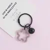 Llavero Colgante de Estrella de Cinco Puntas Transparente de Acrílico de Colores Estilo Ins para Bolsos de Mujer Accesorios de Adorno Colgante DIY Venta al por Mayor