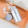Botellas de Plástico de Boca Ancha de 100/120/150/200/250g, Latas para Comida de Mascotas, Latas Selladas para Snacks de Frutos Secos y Té de Flores