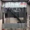 Cortina divisória deslizante para sala de lavagem de carros, cortina à prova d'água para estação de beleza de loja 4S, cortina de porta macia de PVC transparente, cortina à prova de poeira e resistente à água