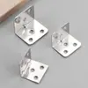 Suporte de canto em aço inoxidável espessado, suporte de ângulo reto 90 graus, suporte de prateleira, conector de reforço, acessórios de ferragens para móveis, atacado